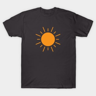 Rays of sun. T-Shirt